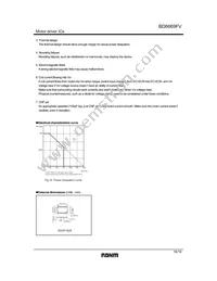 BD6669FV-E2 Datasheet Page 16