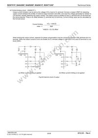 BD6712AF-E2 Datasheet Page 20