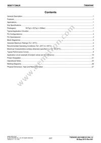 BD67173NUX-E2 Datasheet Page 2