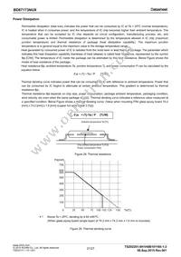 BD67173NUX-E2 Datasheet Page 21