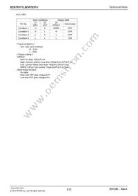 BD6762FV-E2 Datasheet Page 9