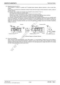 BD6762FV-E2 Datasheet Page 21