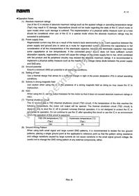 BD6874GSW-E2 Datasheet Page 4