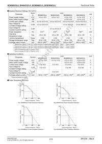 BD6883GUL-E2 Datasheet Page 2