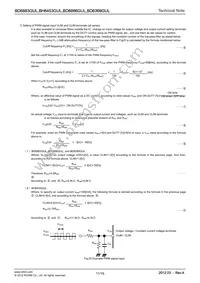 BD6883GUL-E2 Datasheet Page 11