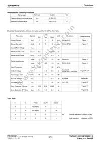 BD6964FVM-GTR Datasheet Page 2