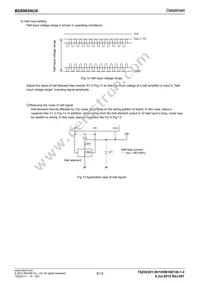 BD6965NUX-TR Datasheet Page 6