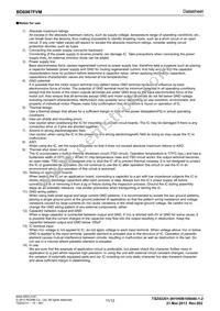 BD6967FVM-TR Datasheet Page 11