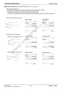 BD7004NUX-E2 Datasheet Page 11