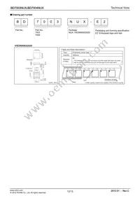 BD7004NUX-E2 Datasheet Page 13