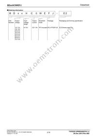 BD70HC0WEFJ-E2 Datasheet Page 2