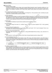 BD70HC0WEFJ-E2 Datasheet Page 15