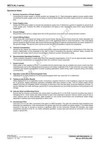 BD71L4LHFV-1GTR Datasheet Page 10