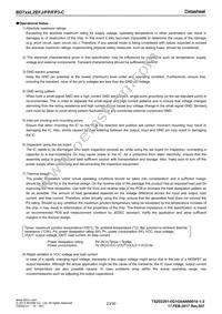 BD750L2FP2-CE2 Datasheet Page 23