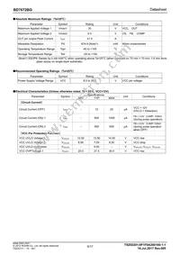 BD7672BG-GTR Datasheet Page 9