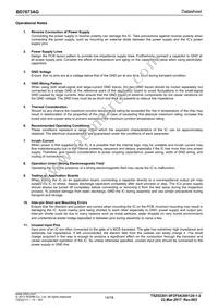 BD7673AG-GTR Datasheet Page 14