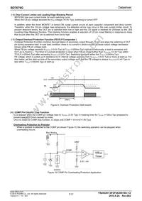 BD7679G-GTR Datasheet Page 7