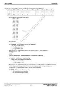 BD7710GWL-E2 Datasheet Page 19