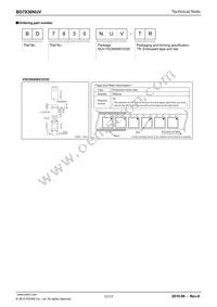 BD7830NUV-TR Datasheet Page 17