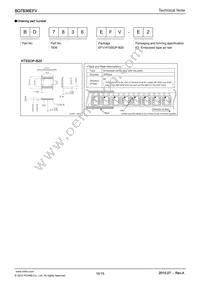 BD7836EFV-E2 Datasheet Page 16