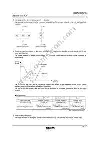 BD7905BFS-E2 Datasheet Page 14