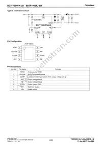 BD7F100EFJ-LBE2 Datasheet Page 2