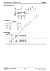 BD7F200EFJ-LBE2 Datasheet Page 2