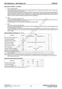 BD7F200EFJ-LBE2 Datasheet Page 4