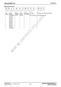 BD80GA3MEFJ-ME2 Datasheet Page 2