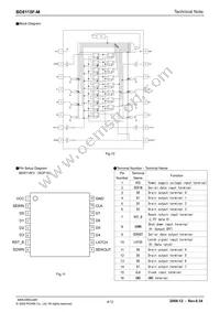 BD8115F-MTE2 Datasheet Page 4