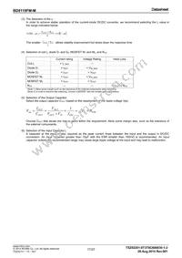 BD8119FM-ME2 Datasheet Page 17