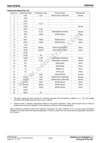 BD8119FM-ME2 Datasheet Page 21