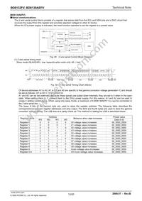 BD8132FV-E2 Datasheet Page 12