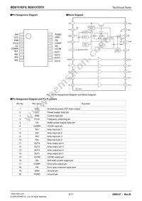 BD8151EFV-E2 Datasheet Page 6