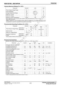BD8152FVM-TR Datasheet Page 3
