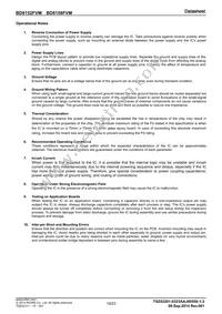 BD8152FVM-TR Datasheet Page 19