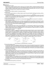 BD8160AEFV-E2 Datasheet Page 16