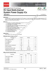 BD8163EFV-E2 Datasheet Cover