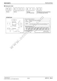 BD8163EFV-E2 Datasheet Page 21