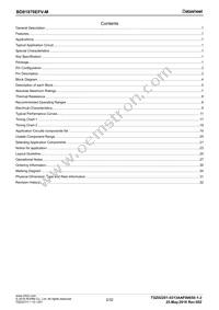 BD81870EFV-ME2 Datasheet Page 2