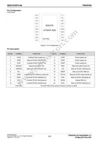 BD81870EFV-ME2 Datasheet Page 3