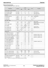 BD81870EFV-ME2 Datasheet Page 9