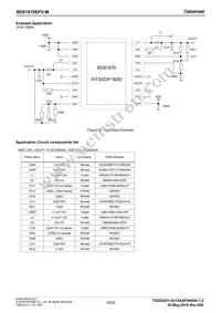 BD81870EFV-ME2 Datasheet Page 19