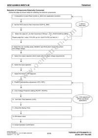 BD81A24MUV-ME2 Datasheet Page 20