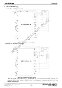 BD81A34MUV-ME2 Datasheet Page 21