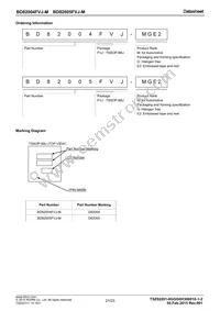 BD82004FVJ-MGE2 Datasheet Page 21