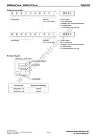 BD82006FVJ-MGE2 Datasheet Page 21