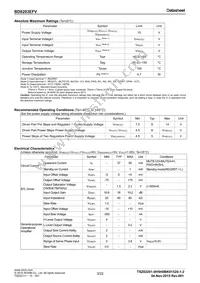 BD8203EFV-E2 Datasheet Page 3