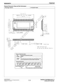 BD8203EFV-E2 Datasheet Page 21