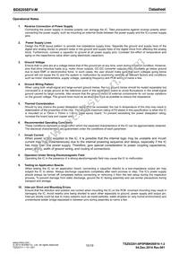 BD8205EFV-ME2 Datasheet Page 15